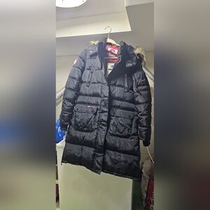 Women's Black Puffer Coat